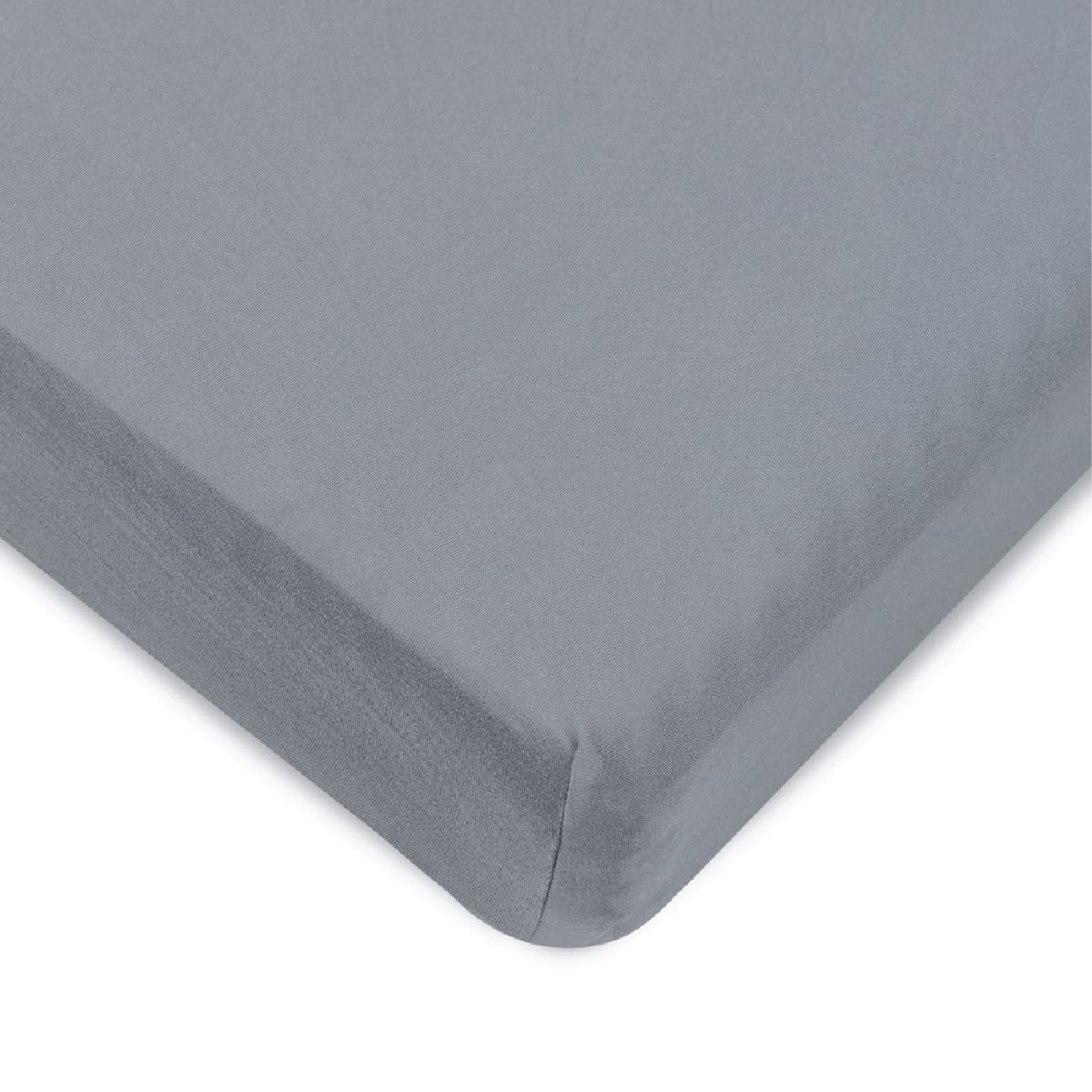 Fitted Sheet for The Milliard Trifold Mattress, Super Soft and Cozy Washable Grey Sheet (Full, 6")