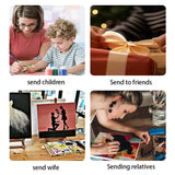 Paint by Numbers Kit for Adults Beginner, Truck with American Flag Adult Paint by Number Kits, Car Painting by Numbers for Adults, Canvas Painting by Number for Home Decor, 16 x20 Inch HULDFRDA