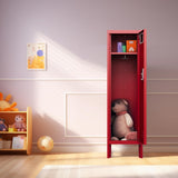 BUTISOW Metal Cabinet Home Office Storage, Lockable Steel Locker with Door, 54" Height, Multi-Purpose for Home, Office, Gym, School, Garage BUTISOW