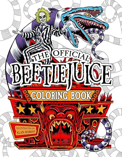 Beetlejuice: The Official Coloring Book WoodArtSupply