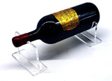 b21design Wine Bottle Holder Floating Acrylic Stand Rack/Holder Counter Top Display Case Riser (1.5 Liter Bottle) b21design