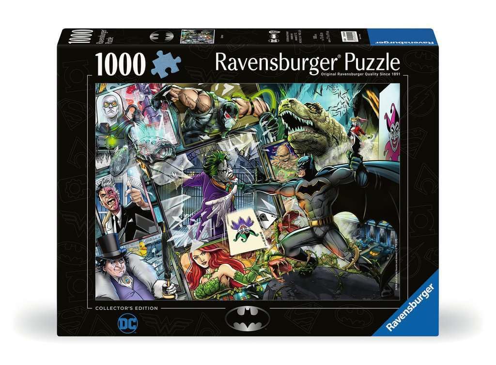 Ravensburger DC Collector's Edition Batman 1000 Piece Jigsaw Puzzle for Adults - 12000244 - Handcrafted Tooling, Made in Germany, Every Piece Fits Together Perfectly Ravensburger