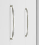 Bestar Claremont 59W Full Murphy Bed in White, Sleeping Arrangement for Multipurpose Area, Bedroom, Guest Room, or Living Room Bestar