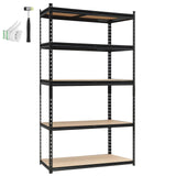 GarveeTech 5-Tier Heavy Duty Garage Shelving Units, Adjustable Storage Shelves,Loads 2000 LBSS,Adjustable Garage Storage Shelving, Metal Storage Utility Rack Shelf Unit GarveeTech