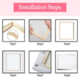 Jesus Holding a Baby on a Cloud Paint by Numbers Kits for Adults Clown DIY Canvas Oil Painting Acrylic Pigment Kits Christ Style Paint by Number Home Wall Art Decor Gift Artwork 16x20In (DIY Frame) Aihonmin