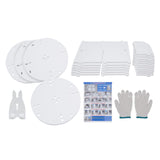 3-Tier Rotating White Display Bookcase for Kids and Adults Kathring