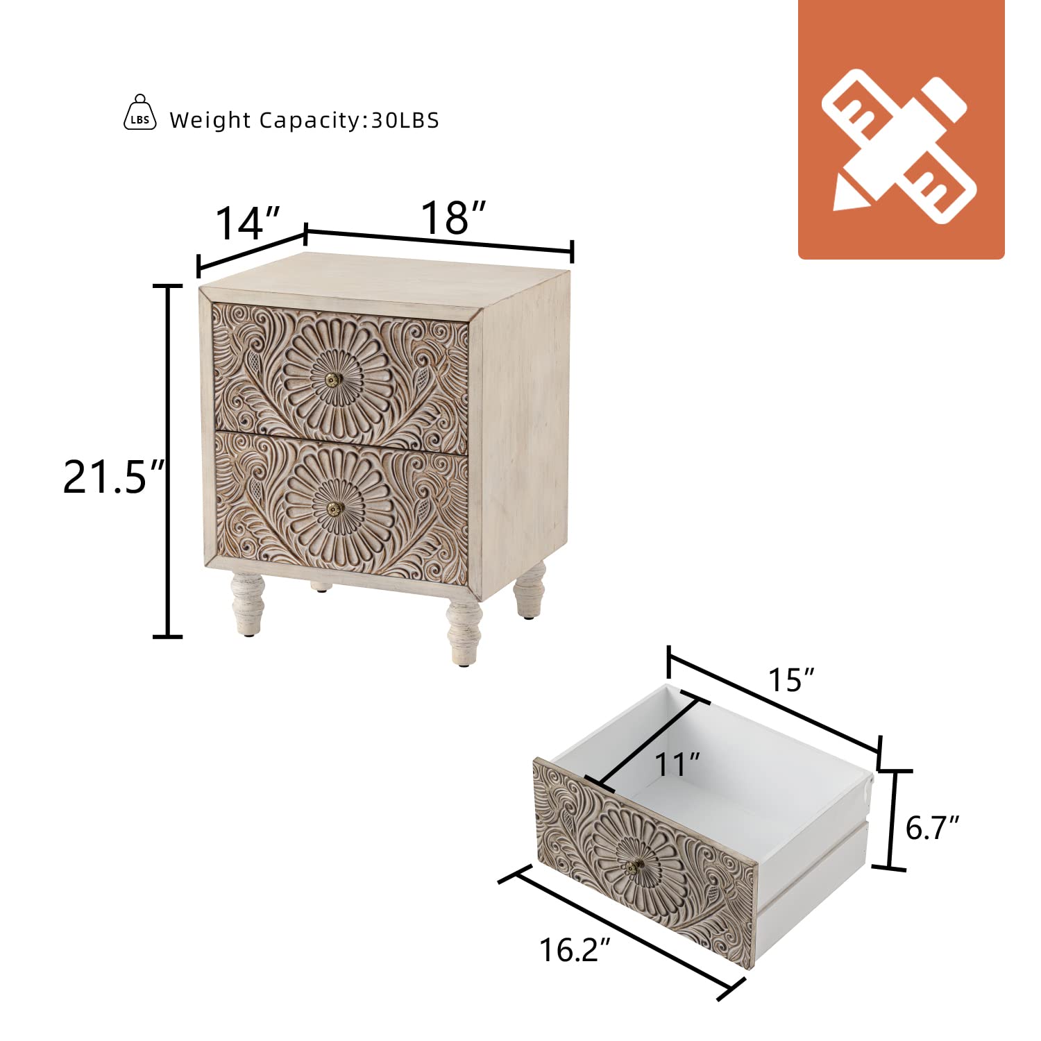 HOMPUS End Table - Thumbnail 5