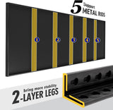 OECSO 5000LBS Storage Shelves Heavy Duty 72" H Garage Shelving Units 5 Tier Adjustable Metal Utility Rack Shelf,Large Industrial Shelves,for Shop,Warehouse,Basement,Outdoor,72" H x 48" W x 24" D OECSO