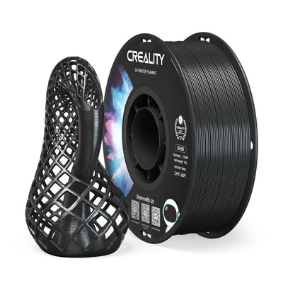 Creality ABS Filament 1.75mm, 3D Printer Filament, Excellent Resistance, Odorless Non-Toxic, Stability, Tough, 1kg(2.2lbs) Printing Filament for 3D Printer (Black)
