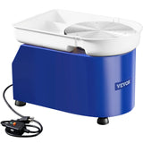 VEVOR 11in Pottery Wheel for Adults Beginners, 450W Ceramic Wheel Forming Machine With LCD Touch Screen, Adjustable 60-300RPM Speed Handle and Foot Pedal Control, 32PCS Accessory Tools Kit, Craft Gift VEVOR