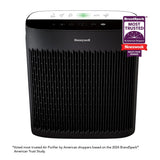 Honeywell InSight Series HEPA Air Purifier for Home, Extra-Large Rooms, includes Air Quality Monitor, Reduces Allergens, Smoke, Wildfire Smoke, Dust, Pollen, Pet Dander and More, Black, HPA5300B Honeywell