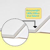 2 Pack Watercolor Paper Pads, 9"x12" Water Color Paper Books 140lb/300gsm Artist Painting Drawing Paper Book SPurePaper