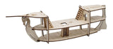 3D RPG Miniatures Ship Wood Laser Cut, 3-Level with 1" Grid Battle Terrain Map Perfect for D&D, Pathfinderor Other Tabletop Games CZYY