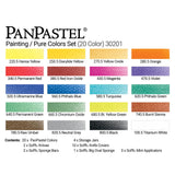 PanPastel Artist Pastels by GOLDEN, Painting Set, 20 Color, Professional Artist Pastels, Unique Pan Format (cake-like) PanPastel
