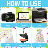 ZUYYON 24 Pcs Sublimation Blank Small Drawstring Bags 4x6 Inch Satin White Gift Bags Reusable Heat Press Goodies Pouch Sachet for Wedding Party Favors ZUYYON