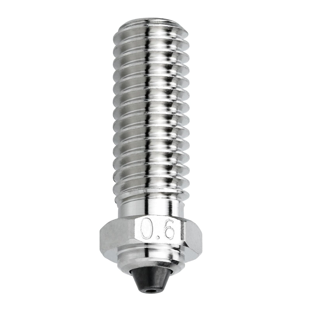 Upgrade Tungsten CarbideTip Bimetal Volcano 0.6mm Nozzles high Thermal Conductivity Abrasion Resistance for Anycubic Vyper/Kobra Max/Plus, Artillery Sidewinder X2 Flsun V400 Super 3D Printer Xirbbo