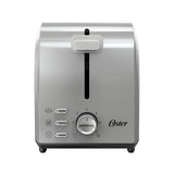 Oster 2-Slice Toaster with Extra Wide Slots, Stainless Steel Oster