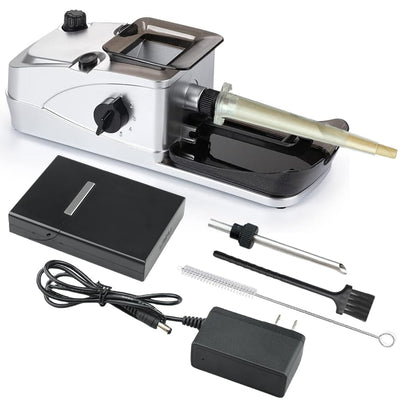 Laicengo Electric Cones Rolling Machine, Pre Roll Machine, Automatic Cigarette Rolling Machine with Pre-roll Cone Holder Case, 3 in 1 for Pre Roll Cones and Cigarettes 6.5 mm & 8 mm Tube