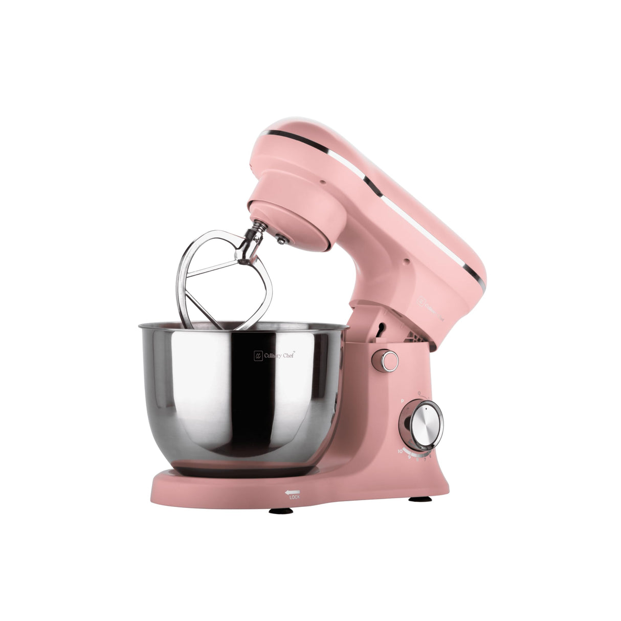 Frigidaire 4.5L Retro Stand Mixer (Pink) CULINARY CHEF