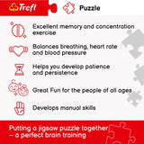 Trefl Universe 1000 Piece Jigsaw Puzzle Red 27"x19" Print, DIY Puzzle, Creative Fun, Classic Puzzle for Adults and Children from 12 Years Old Trefl