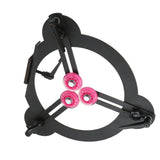 Woodturning Steady Rest Round Woodturning Steady Rest for Lathe Metal Turning Tools for Wood Lathe Parts Accessories Walfront