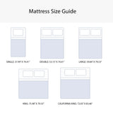 Signature Design by Ashley Full Size Chime 10 Inch Medium Firm Hybrid Mattress with Cooling Gel Memory Foam for Pressure Relief, Fiberglass Free, Mattress In A Box Signature Design by Ashley