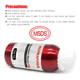 RepRapper Gray 3D Printer Resin, 405nm Fast UV-Curing Standard Resin, 3D Printing Resin Photopolymer Resin for LCD Printer, Grey 500g RepRapper