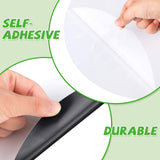 2 Pack Blank Car Magnets Magnetic Car Magnet Set Bumper Sticker Sheet with Self Adhesive Magnets for Car to Advertise Business Cover Company Logo Prevent Car Scratches and Dents Flexible Frienda