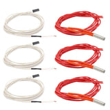24V 40W 620 Ceramic Cartridge Heater with 3950 100K NTC Thermistor with 1 Meter Wiring for RepRap 3D Printer Heatbed Hot End ACEIRMC