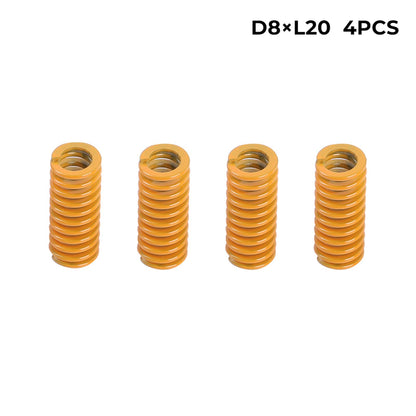 Creality Original 4Pcs Metal Leveling Nuts and Springs Upgraded Set with 15pcs Nozzle, for Ender 3/Ender 3 Pro/Ender 3 V2/Ender 5/Ender 5 Pro/Ender 5 Plus/CR-10, Aluminum Hand Twist Leveling  - WoodArtSupply