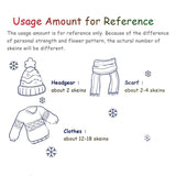 NICEEC 2 Skeins Faux Fur Yarn Super Soft, Chunky & Fluffy, Eyelash Yarn for Crochet & Knitting (Total Length 70yds,3.53oz) - White NICEEC