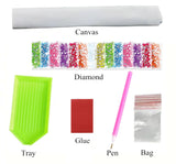 NIHO-JIUMA Van Gogh Starry Night 5D Diamond Painting Kit, Easy DIY Diamond Art for Adults & Teens, Home Wall Decor (30x40cm/12x16) NIHO-JIUMA