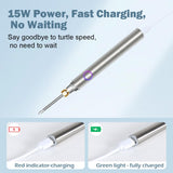 Cordless Soldering Iron Kit, MecRecare 1100 mAh Battery USB Wireless Rechargeable And Portable with Automatic Heating Mode for Appliance Repair,Circuit Board Soldering,DIY MecRecare