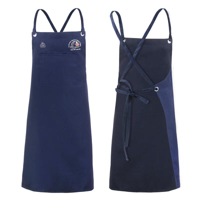 Strongarm Blue Welding Apron Flame Resistant Arc-Rated with X-tech Comfort Fastening Straps 24x36 (2023 Version)