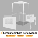 HOTEEL Canopy Tent 10x10, Outdoor Canopy Tent for Parties, Patio Gazebo Shelter with 4 Removable Sidewalls, Waterproof for BBQ, Wedding Events Hoteel