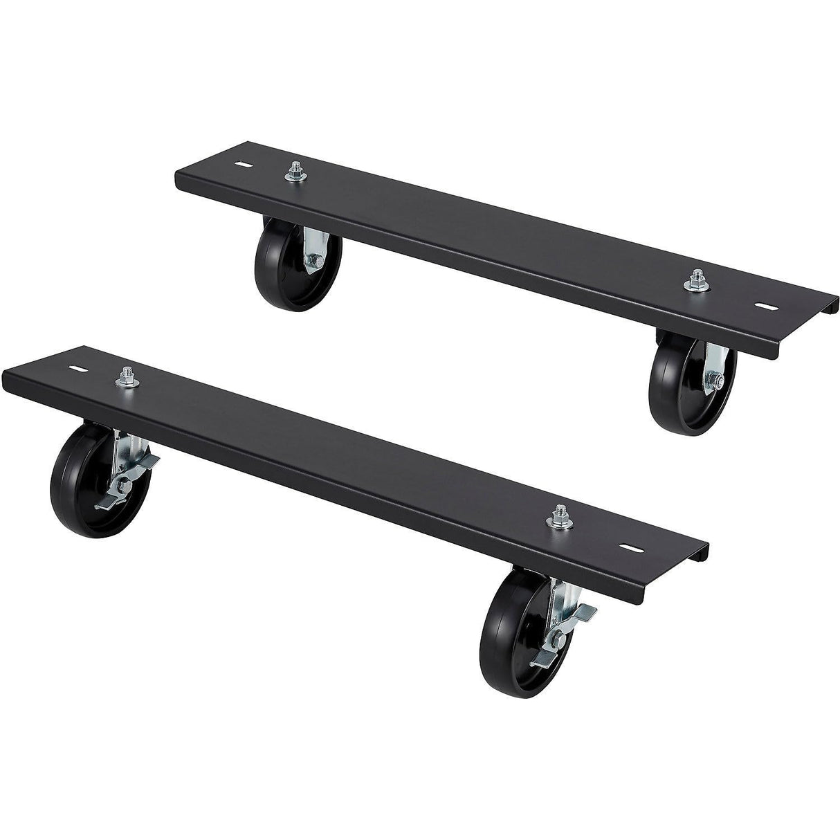 Global Industrial Global IndustrialCaster Base Set for Adjustable Height Workbench 48-72"W x 30 & 36"D, Black Global Industrial