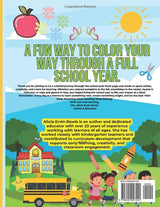 My School Year Coloring Book: Teacher Toolkit WoodArtSupply