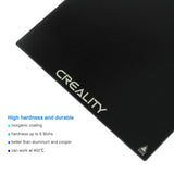 Creality Ender 3 Glass Bed Upgraded 3D Printer Platform Tempered Glass Plate Build Surface with Glass Clips, 235x235x4mm, for Ender 3 Pro/V2/S1/S1 Pro/V2 Neo, Ender 5 Pro,CR 20/pro Heated Bed Glass ENOMAKER