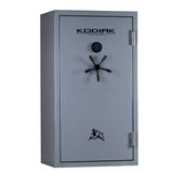 Kodiak Home Gun Safe for Rifles & Pistols | KGX5933G by Rhino Metals with New SafeX Security System | 41 Long Guns & 6 Handguns | 60 Minute Fire Protection | Gloss Gray Finish | 536lbs Kodiak