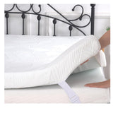 3 Inch King Size Memory Foam Mattress Topper, Cooling Gel Bed Topper with Removable Cover, Soft & Pain Relief & Breathable, CertiPUR-US & Oeko-Tex Certified JOYRIDE SLEEP