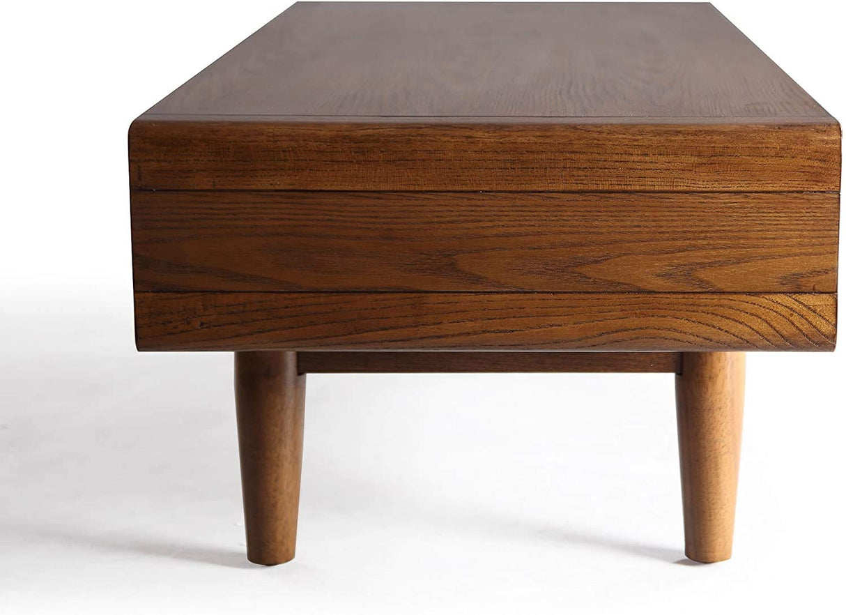 Posh Pollen Dexter Mid-Century Modern Coffee Table Hives and Honey