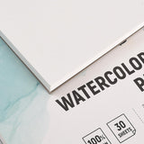 Fingraspuro Watercolor Paper Pad 9x12 Inch, 30 Sheets, 100% Cotton, Acid-Free, Cold Pressed, for Painting, Drawing, Art Journaling, Professional Artist Quality Fingraspuro