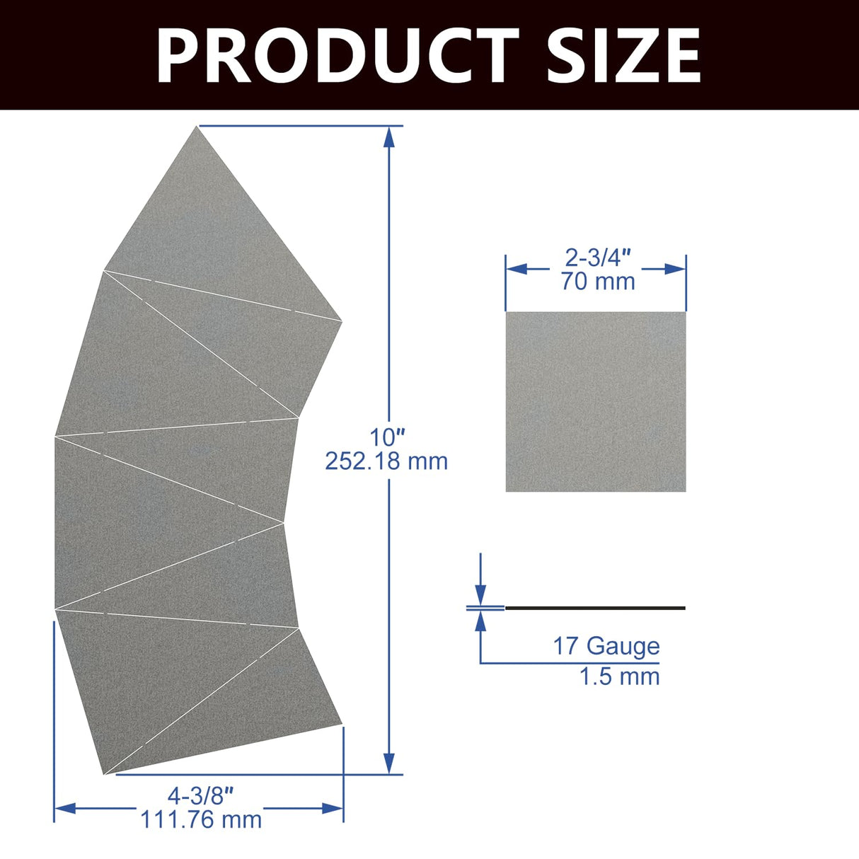 WelderElite Welding Coupons Kit Pen Holder 2-Set,17-Gauge Mild Steel Welding Practice Kits WelderElite