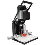 HQHAOTWU Portable Electric Hinge Boring Insertion Machine Adjustable Punching Depth Hinge Drill Press Machine Woodworking Hinge Boring Processing Machine 45-9.5 Combined Drill HQHAOTWU
