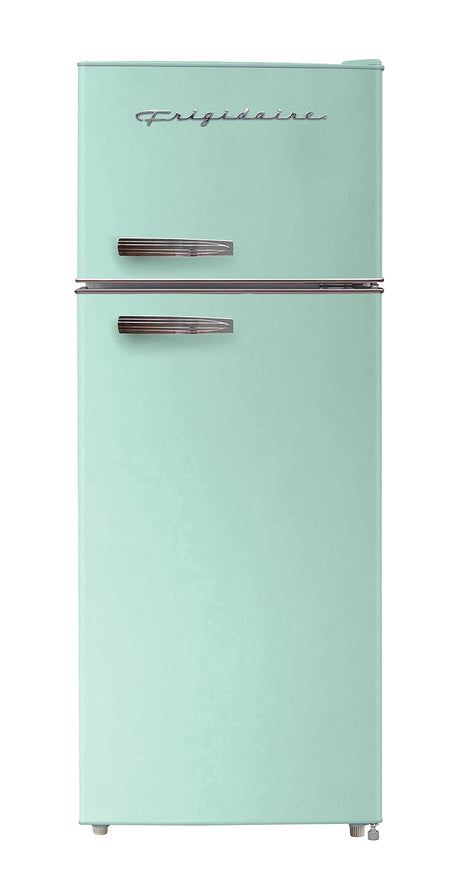 Frigidaire EFR753-MINT 2 Door Apartment Size Refrigerator with Freezer, 7.5 cu ft, Retro, Mint Frigidaire