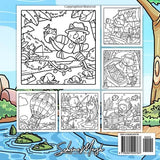 Fuzzy Cat Adventures: A Cozy Coloring Book for Adults and Teens Featuring a Brave Feline Explorer and His Cute Mouse Sidekick WoodArtSupply