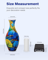 3D Puzzles for Adults, 160 Pieces 3D Puzzle Vase for Flowers, Unique Arts and Crafts for Adults, Unique Housewarning Gifts for Women & Men, Plastic Puzzle Vase for Home and Office Decor KOSTBAR