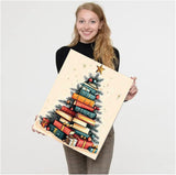 Tiwabb Christmas Tree Diamond Art Kits for Adults,Diamond Painting Kits for Adults Beginners,5D Full Drill DIY Diamond Dot Gem Art Kit Wall Home Decor Arts Craft 12X16 inch Tiwabb