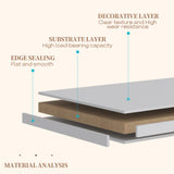 LVSOMT Mini Coffee Bar Cabinet with Storage, 27.5'' Small Kitchen Bar Table, Cute Corner Bar Cabinet for Tea, Buffet Sideboard Cabinet for Dining Room, Farmhouse Coffee Station for Wine (Pure White) LVSOMT