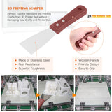 Rustark 34 Piece 3D Printer Accessories Tool Kit Cleaning Needles, Tweezers, Pliers, Scarper, Clean up Knives, Carving Knife Come with Storage Case for Printing Removing, Cleaning, Finishing Rustark